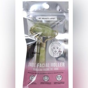 TDST Set of 2 My Beauty Spot Jade Rollers for Face Neck Eye Aging Wrinkles